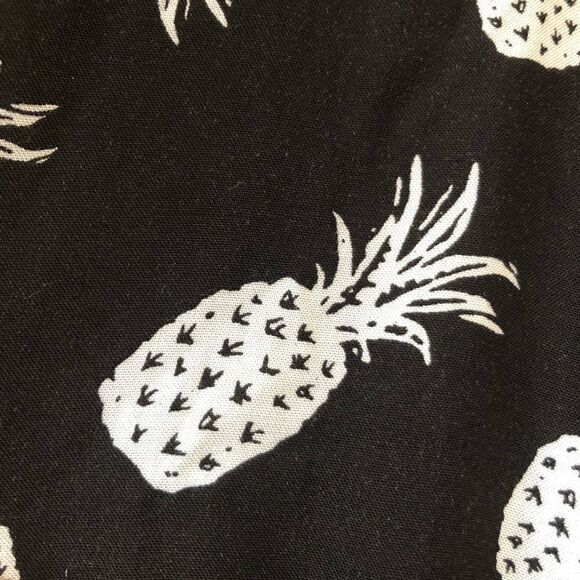 Mia Chica Cold Shoulder Pineapple Print Romper - Picture 6 of 10
